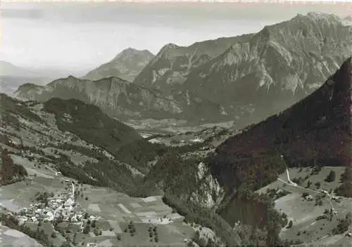 AK / Ansichtskarte  Valens_Bad_Ragaz_SG Fliegeraufnahme