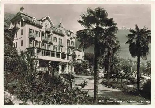AK / Ansichtskarte  Orselina_TI Hotel Kurhaus Orselina