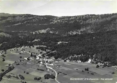 AK / Ansichtskarte  Mauborget_VD et le Chasseron Vue aerienne