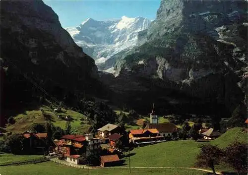 AK / Ansichtskarte  Grindelwald_BE Panorama Blick gegen Fiescherhoerner