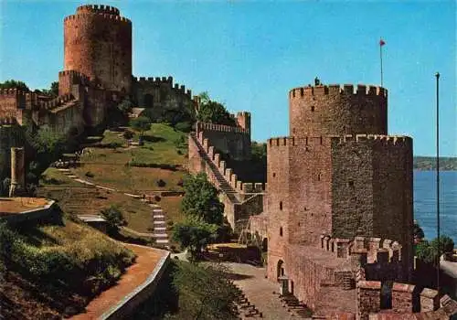 AK / Ansichtskarte 73978318 ISTANBUL_Constantinopel_TK Festung Rumehisar im Bosphorus