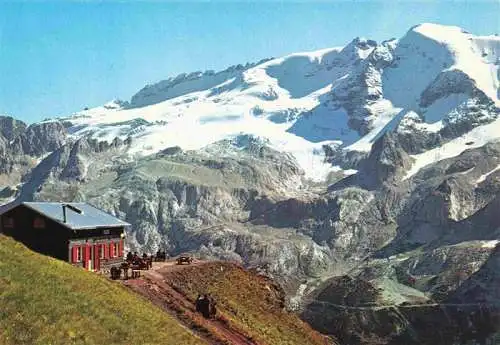 AK / Ansichtskarte  La_Marmolada_3340_Dolomiti_IT Rifugio Vial del Plan Berghaus Dolomiten