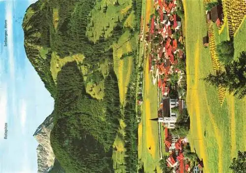 AK / Ansichtskarte 73978347 HINDELANG_Oberallgaeu Panorama Blick gegen Rotspitze und Imbergerhorn