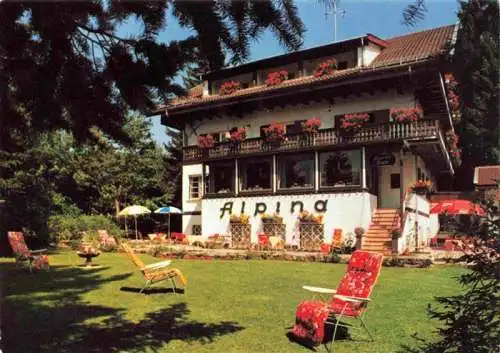 AK / Ansichtskarte  BAD_WIEssEE_Tegernsee Hotel Alpina Garten