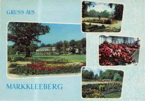 AK / Ansichtskarte 73978381 Markkleeberg Hotel Parkanlagen Blumenschau