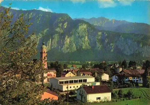 AK / Ansichtskarte  Kiefersfelden Panorama Luftkurort Blick gegen Kaisergebirge