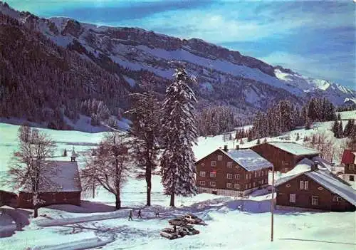 AK / Ansichtskarte  Tiefenbach_Oberstdorf Berggasthof Rohrmoos Winterpanorama Allgaeuer Alpen