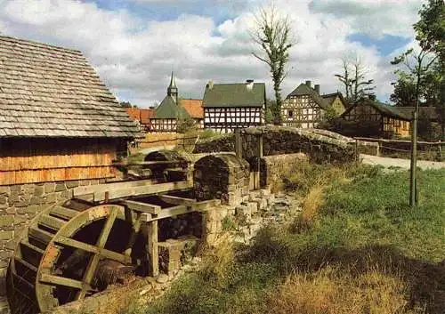 AK / Ansichtskarte  Neu-Anspach Freilichtmuseum Hessenpark Wasserrad