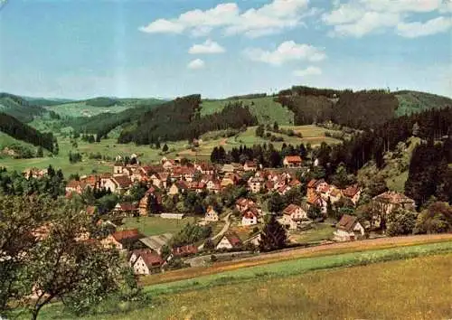 AK / Ansichtskarte  Lenzkirch Panorama Heilklimatischer Hoehenkurort im Schwarzwald