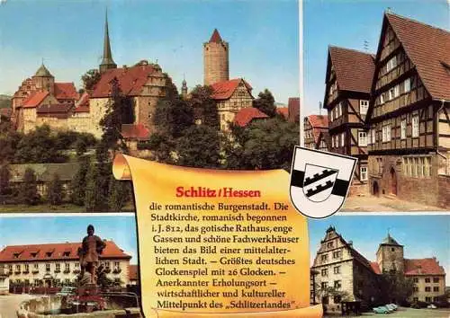 AK / Ansichtskarte  Schlitz_Hessen Motive Altstadt Historie