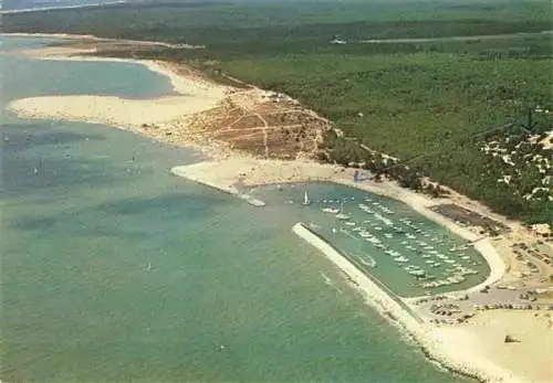 AK / Ansichtskarte  La_Palmyre_17 Le port et la baie de Bonne Anse vue aérienne