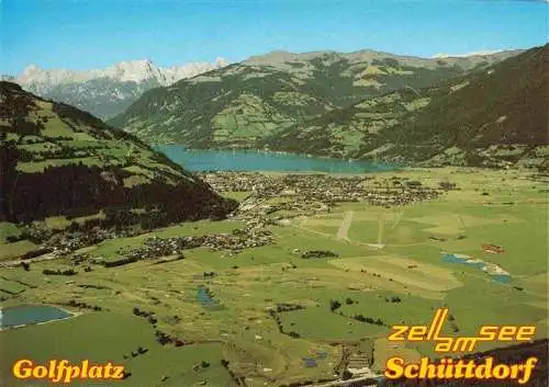 AK / Ansichtskarte 73978450 Schuettdorf_Zell_am_See_AT Panorama Golfplatz