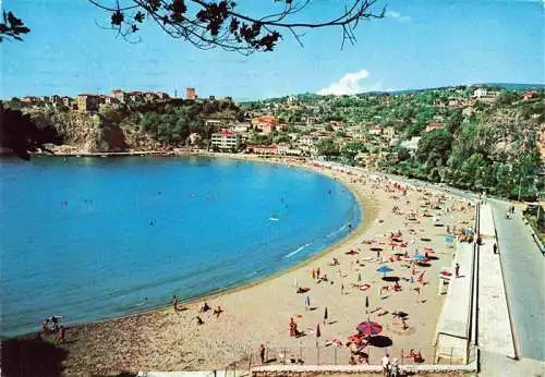 AK / Ansichtskarte 73978463 Ulcinj_Montenegro Panorama Strand