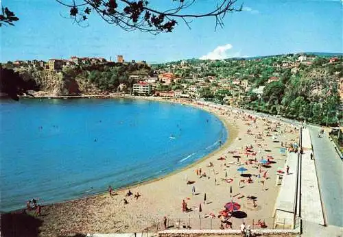 AK / Ansichtskarte  Ulcinj_Montenegro Panorama Strand