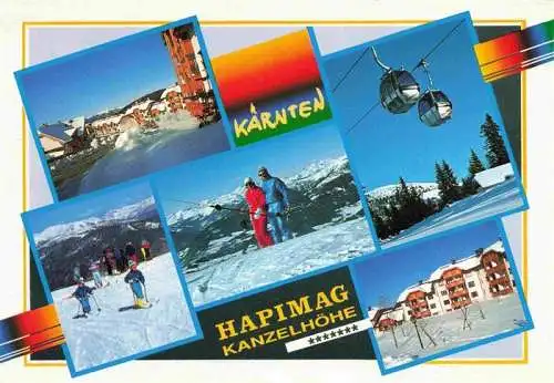 AK / Ansichtskarte 73978468 Kanzelhoehe_Villach_Kaernten_AT Hapimag Hotel Wintersportplatz Alpen Bergbahn Gerlitzen