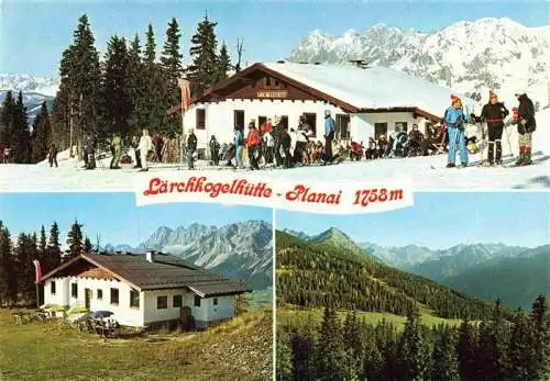 AK / Ansichtskarte 73978469 Schladminger-Planai_1830m_Dachstein_AT Laerchkogelhuette Wintersportplatz Alpen Sommerpanorama