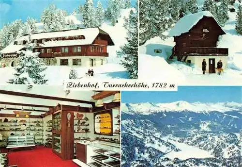 AK / Ansichtskarte 73978471 Ebene_Reichenau_Kaernten_AT Berghotel Zirbenhof Turracherhoehe Mineralien-Museum Winterpanorama Luftaufnahme
