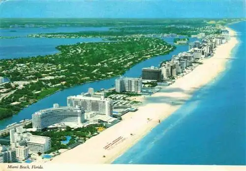 AK / Ansichtskarte 73978489 Miami_Beach Aerial view