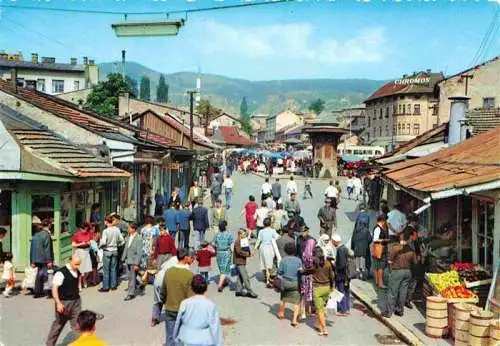 AK / Ansichtskarte 73978506 Sarajevo_Bosnia-Herzegovina Bascarsija