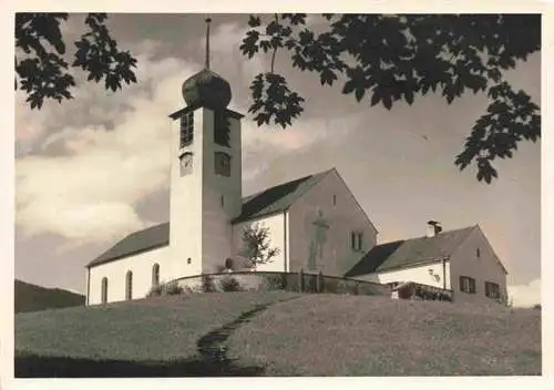 AK / Ansichtskarte  BAD_WIEssEE_Tegernsee Bergkirche Handabzug