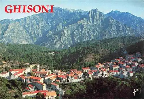 AK / Ansichtskarte  Ghisoni_2B_Haute-Corse Paisible Village de montagne domine par les Monts Christe et Kirie Eleison