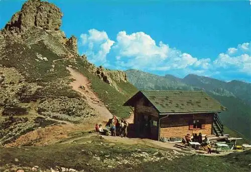 AK / Ansichtskarte  Roda_di_Vael_2283m_Rotwandhuette_Dolomiti_IT Rifugio Marino Pederiva Dolomiten