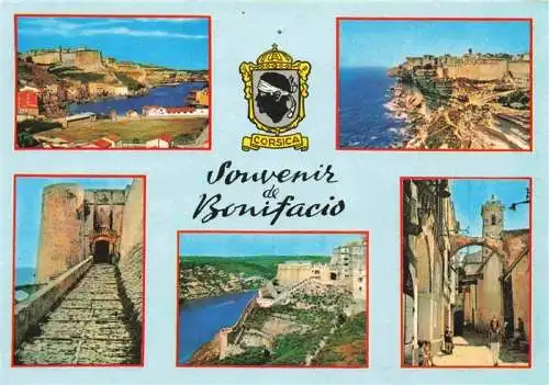 AK / Ansichtskarte  Bonifacio_2A_Corse_du_Sud Souvenir de la ville Festung Altstadt