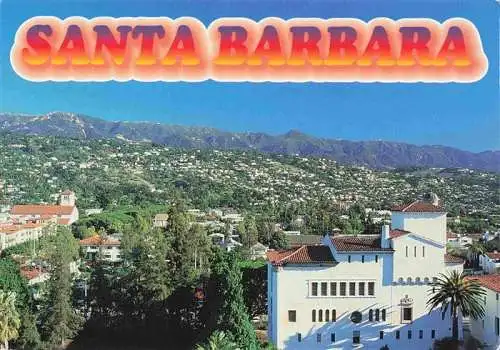 AK / Ansichtskarte 73978904 Santa_Barbara__California_USA Panorama