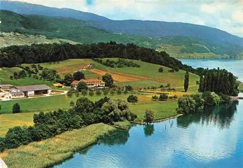 AK / Ansichtskarte  St_Petersinsel Panorama Bielersee