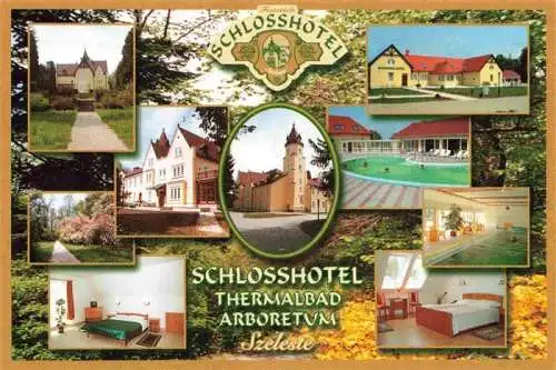 AK / Ansichtskarte 73978933 Szeleste_HU Schlosshotel Thermalbad Arboretum