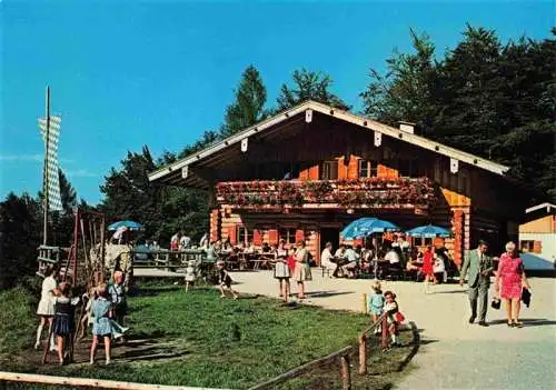 AK / Ansichtskarte  Ruhpolding Raffner-Alm Terrasse