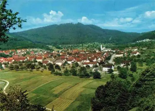 AK / Ansichtskarte  Loffenau_Rastatt Panorama Luftkurort im Schwarzwald