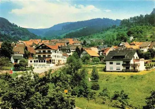 AK / Ansichtskarte 73978955 Lautenbach_Gernsbach_Schwarzwald Gasthof Pension Lautenfelsen mit Gaestehaus