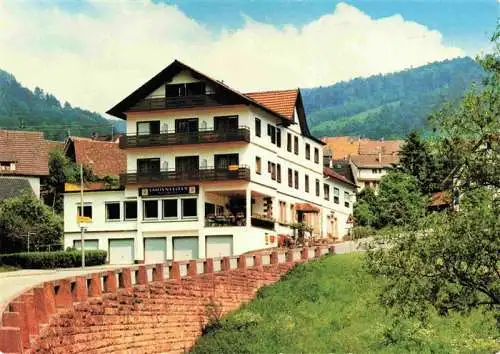 AK / Ansichtskarte 73978956 Lautenbach_Gernsbach_Schwarzwald Gasthof Pension Lautenfelsen mit Gaestehaus