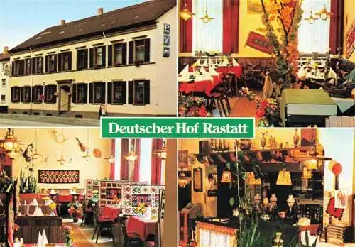 AK / Ansichtskarte 73978965 RASTATT Hotel Restaurant Deutscher Hof