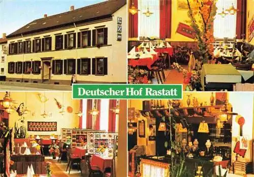 AK / Ansichtskarte 73978966 RASTATT Hotel Restaurant Deutscher Hof