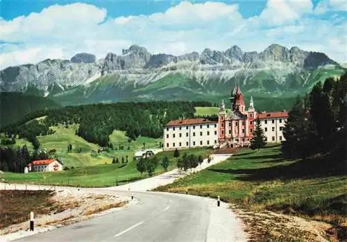 AK / Ansichtskarte  Monte_San_Pietro_Petersberg_Bolzano_Suedtirol_IT Santuario di Pietralba Maria Weissenstein Rosengarten Dolomiten