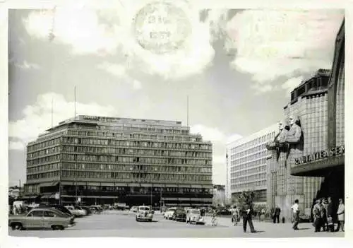 AK / Ansichtskarte  HELSINKI_Helsingfors_Suomi Stationsplatsen