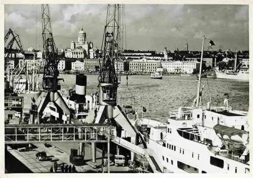 AK / Ansichtskarte  HELSINKI_Helsingfors_Suomi Hafen