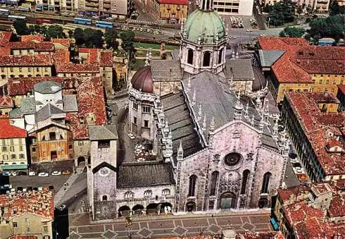 AK / Ansichtskarte  COMO__Lago_di_Como_Lombardia_IT Il duomo visto dall aero Dom