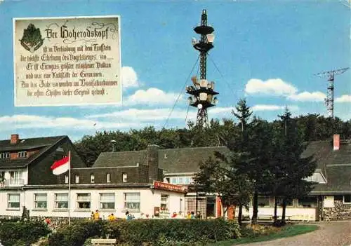 AK / Ansichtskarte  Hoherodskopf_Schotten_Hessen Berggasthof Sender