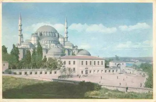 AK / Ansichtskarte 73979167 ISTANBUL_Constantinopel_TK Sueleymaniye Camii Moschee