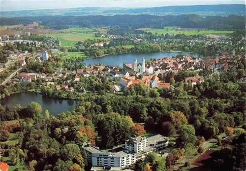 AK / Ansichtskarte  Bad_Waldsee Panorama Moorheilbad Kneippkurort