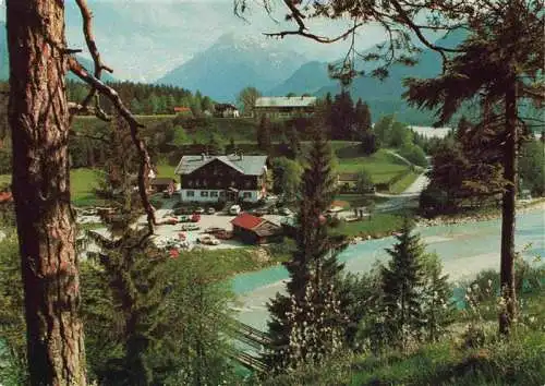 AK / Ansichtskarte  Vorderriss Alpengasthof zur Post