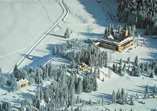 AK / Ansichtskarte  Elmau_Kruen_Garmisch-Partenkirchen Schloss im Winterzauber