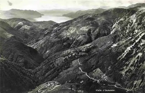 AK / Ansichtskarte  Indemini_TI Valle d'Indemini vista verso l'Italia e Lago Maggiore