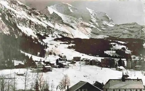 AK / Ansichtskarte  Wengen__BE mit Jungfrau