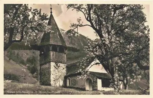 AK / Ansichtskarte  Triesen_Liechtenstein_FL St Mamertus Kapelle