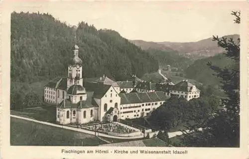 AK / Ansichtskarte  Fischingen_TG am Hoernli Kirche und Waisenanstalt Idazell