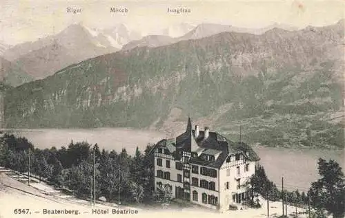 AK / Ansichtskarte  Beatenberg_Thunersee_BE Hotel Beatrice